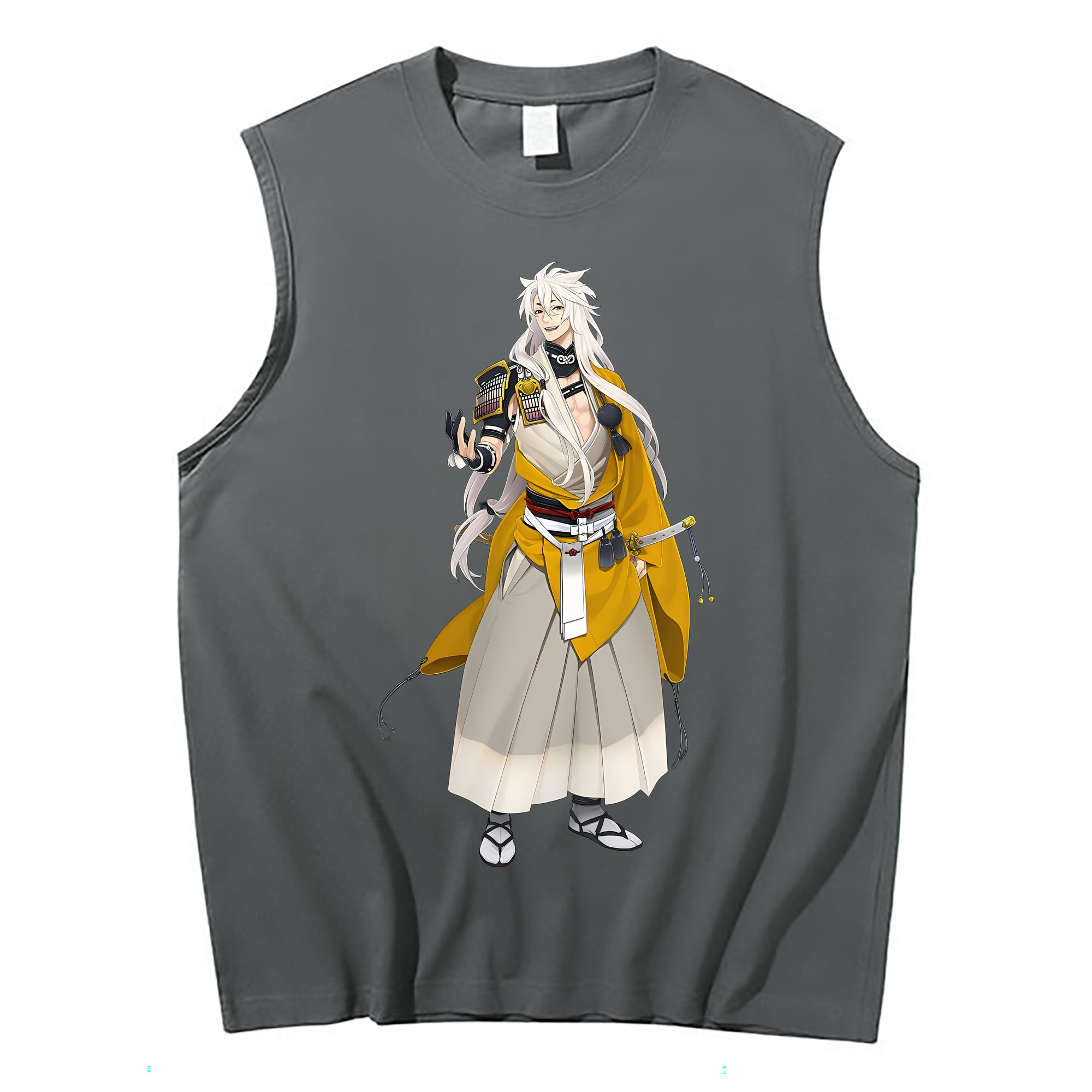 （画像用） 刀剣乱舞 Touken Ranbu コットン100％タンクトップ（フロントプリント）
